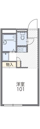 レオパレスヴィルヌーブの物件間取画像